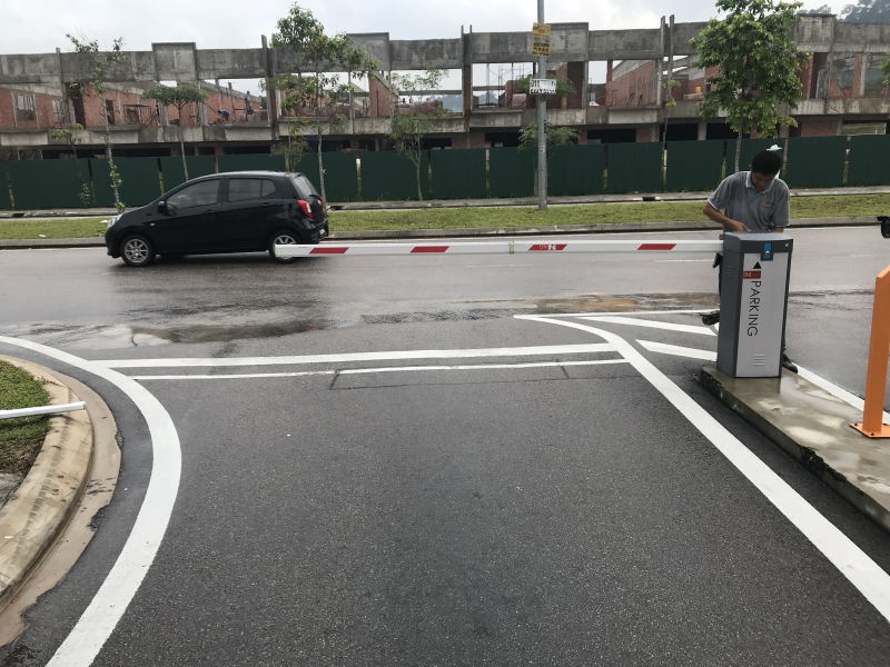Barrier Gate System for Community Guard House Johor Bahru (JB) | CCTV System Johor Bahru (JB) | Barrier Gate Johor Bahru (JB)