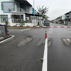 Barrier Gate System for Community Guard House